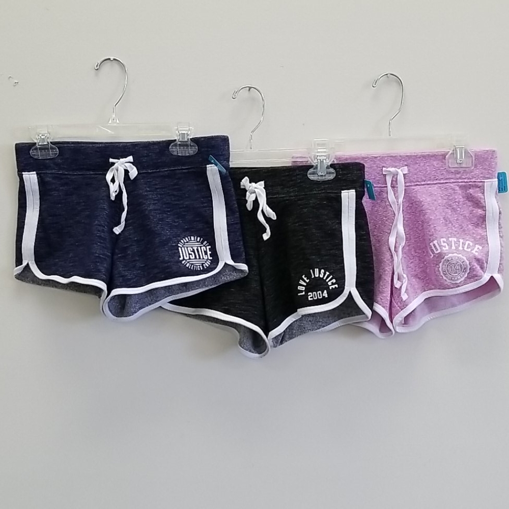 Justice lot of 3 short